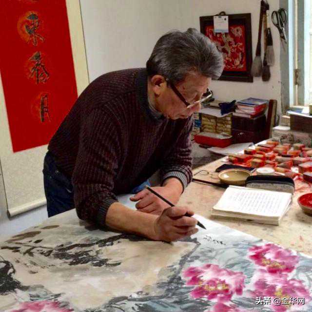 凌宇冰：融合中西两个画种的画家